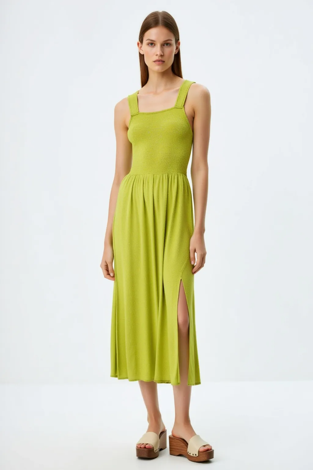 Extended Drop Waist Dress