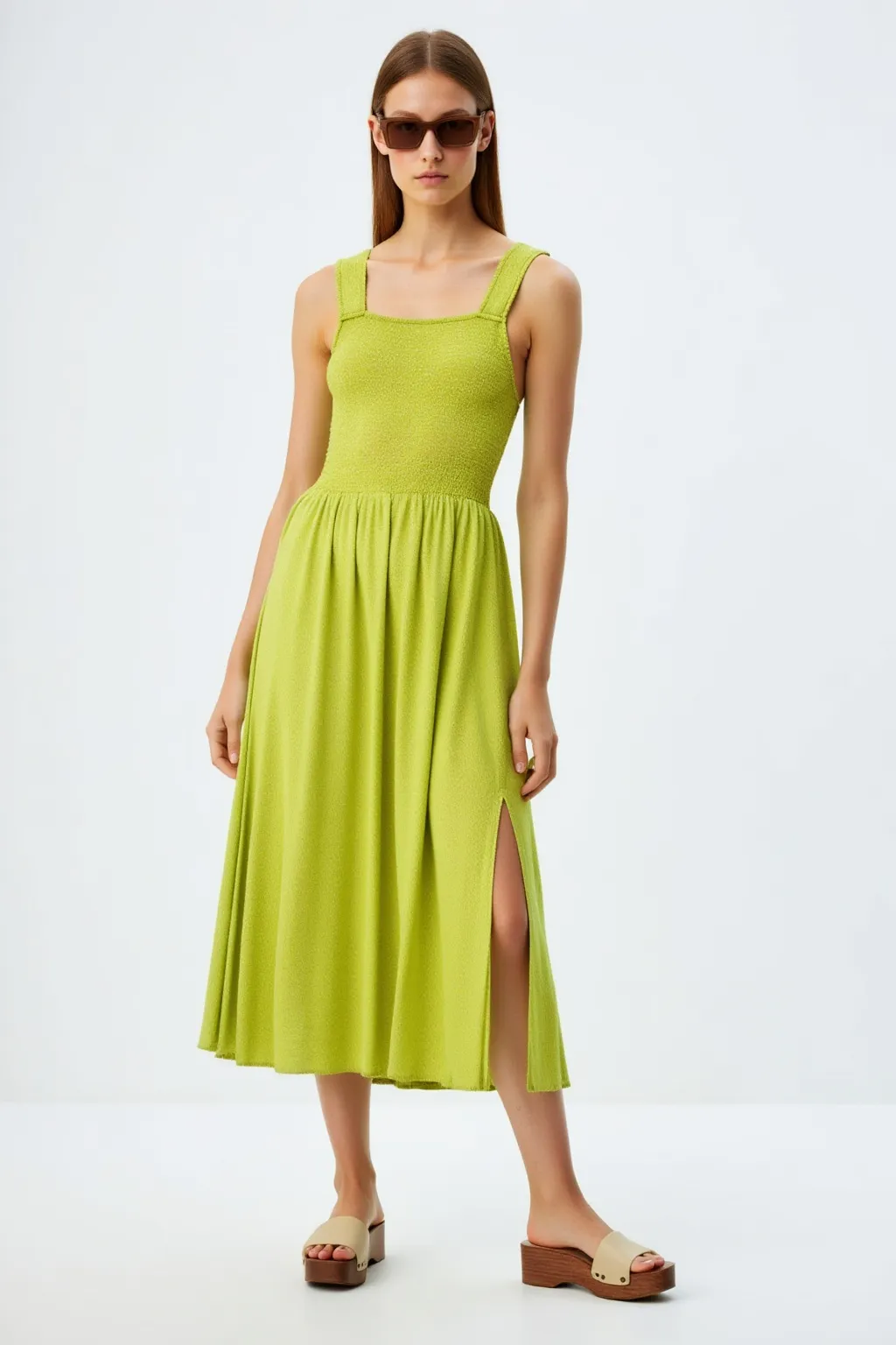Extended Drop Waist Dress