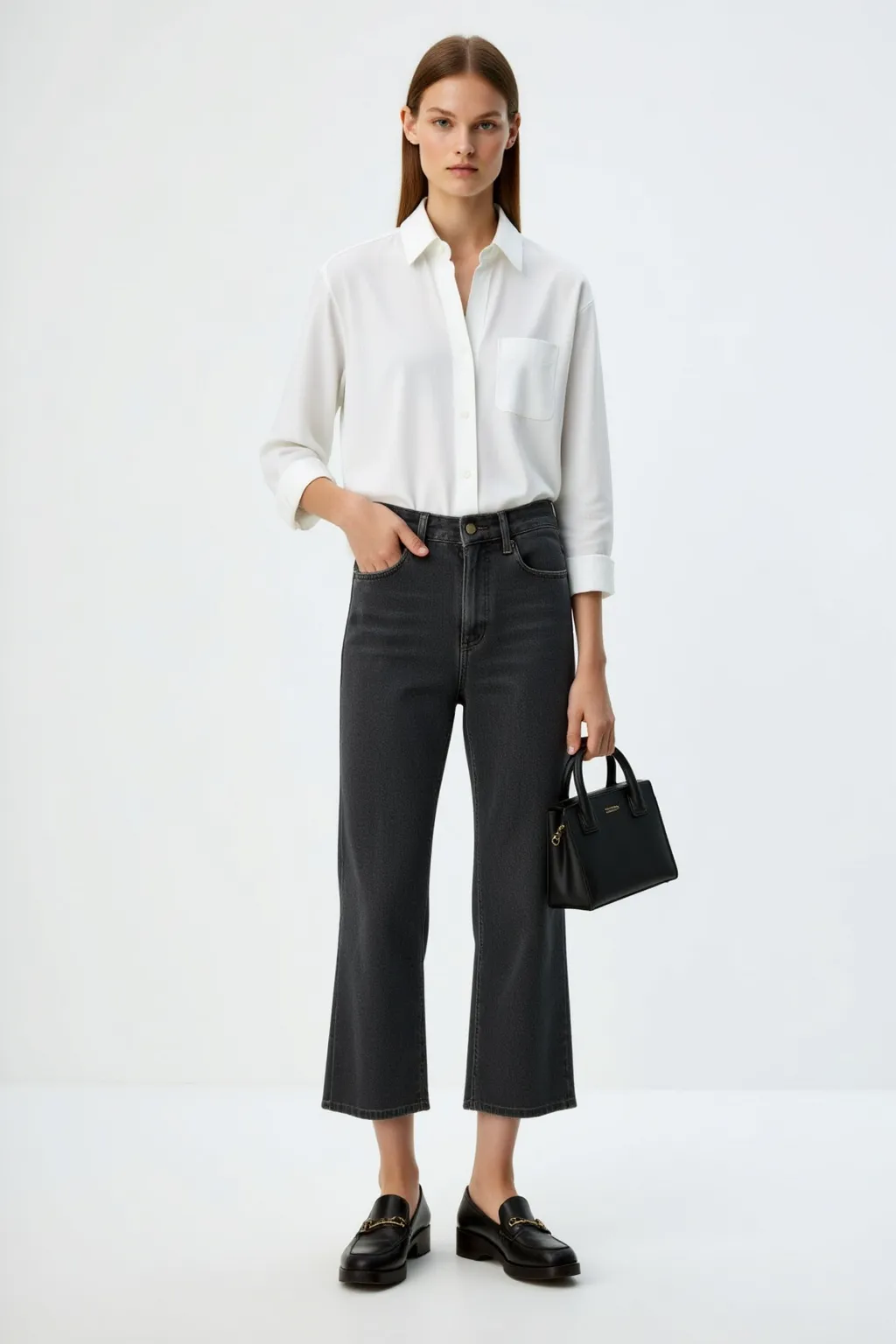 Casual Cotton Strict Shirt