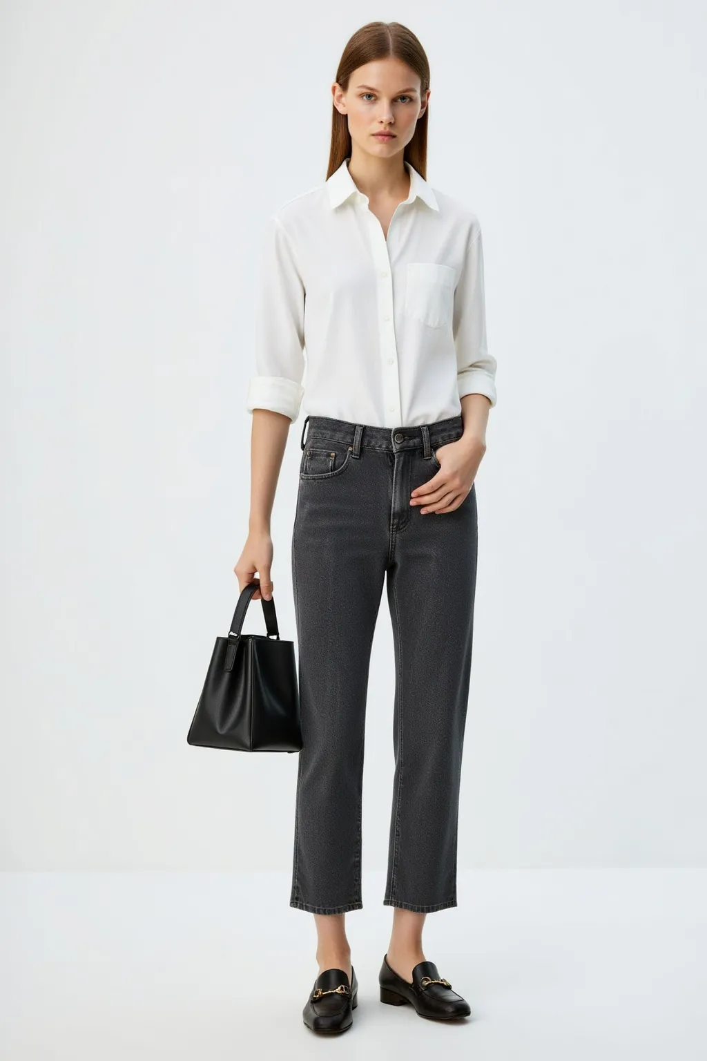 Casual Cotton Strict Shirt