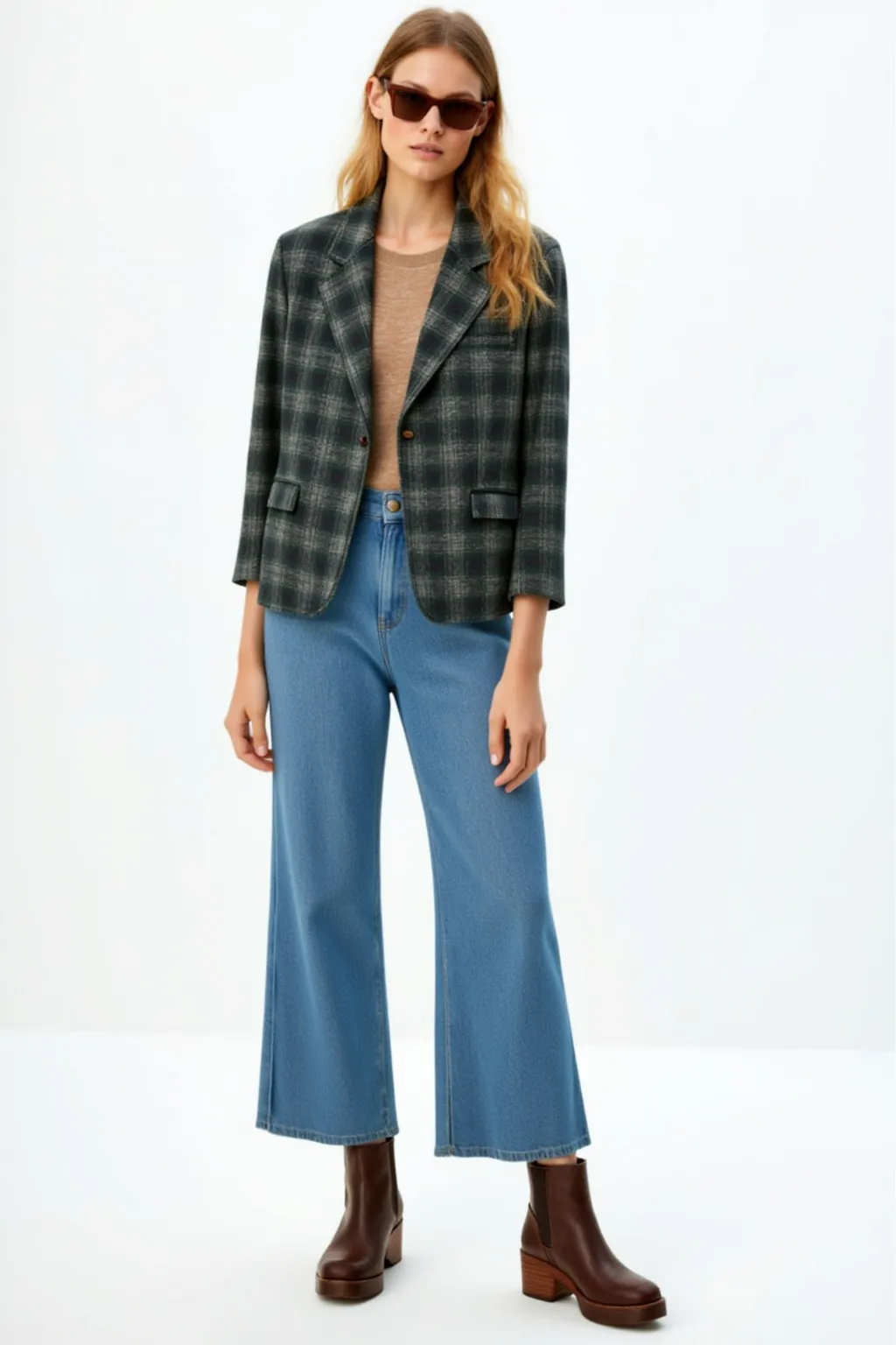 Cropped Cell Jacket