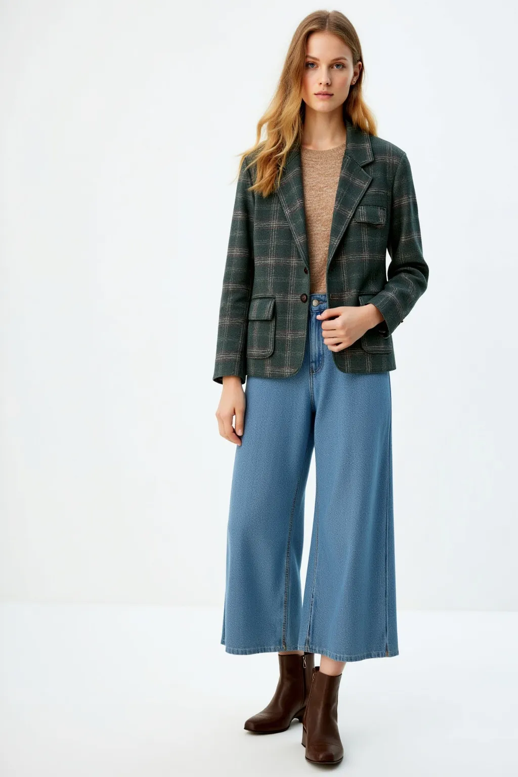 Cropped Cell Jacket