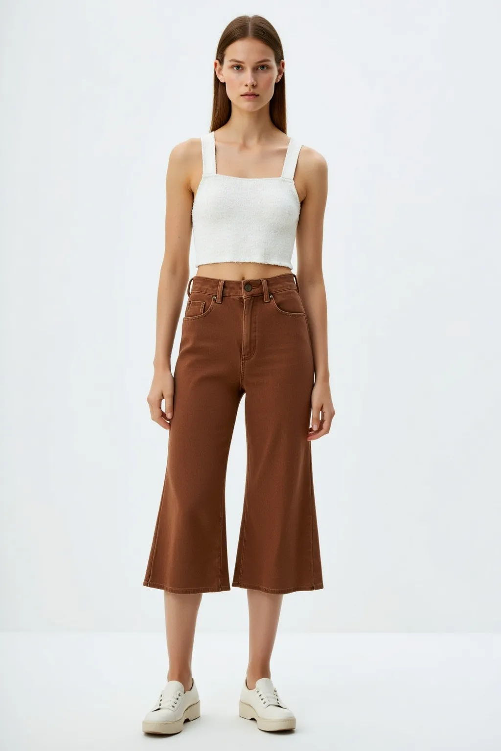 Lightweight White Cotton Top