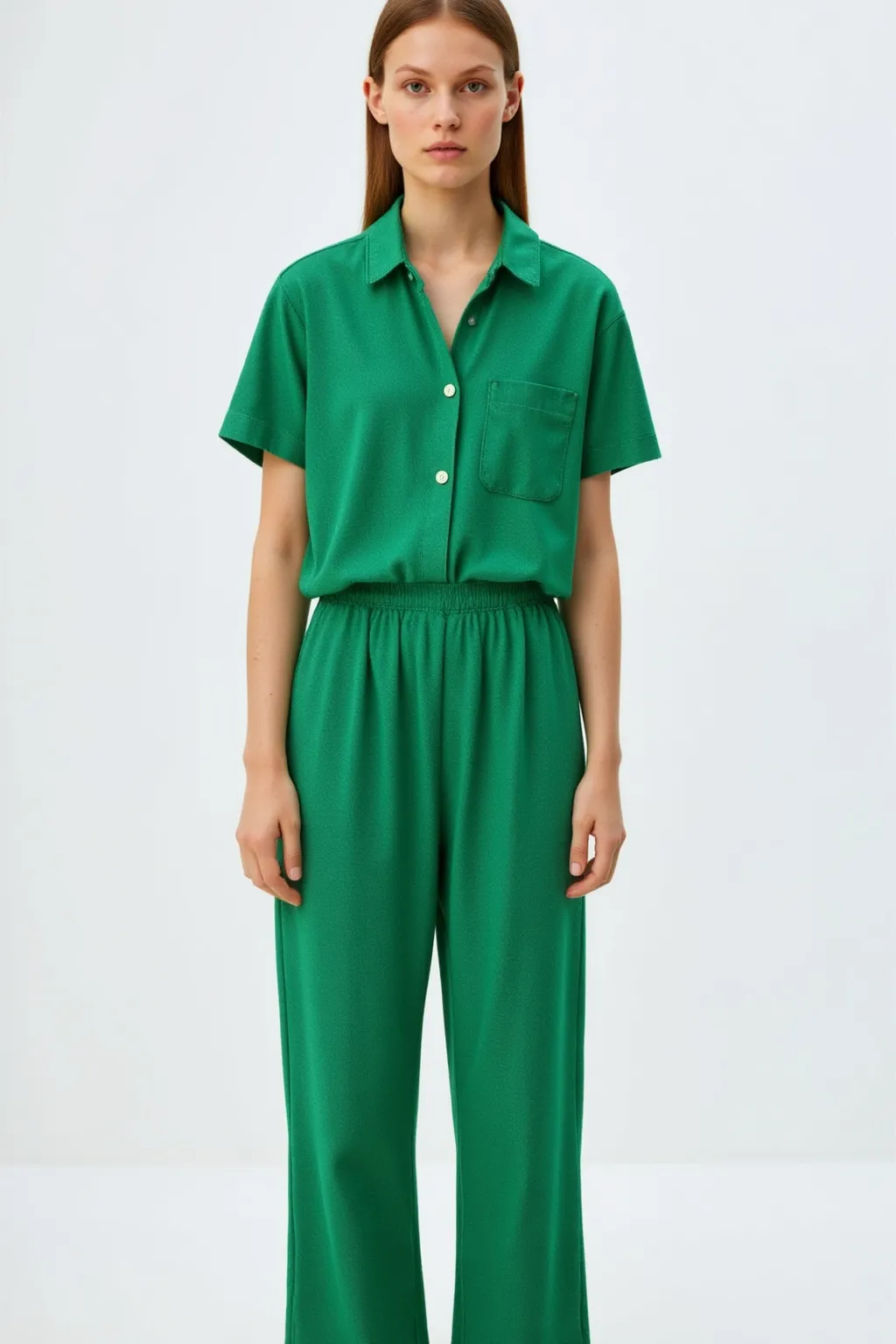 Emerald Knit Suit