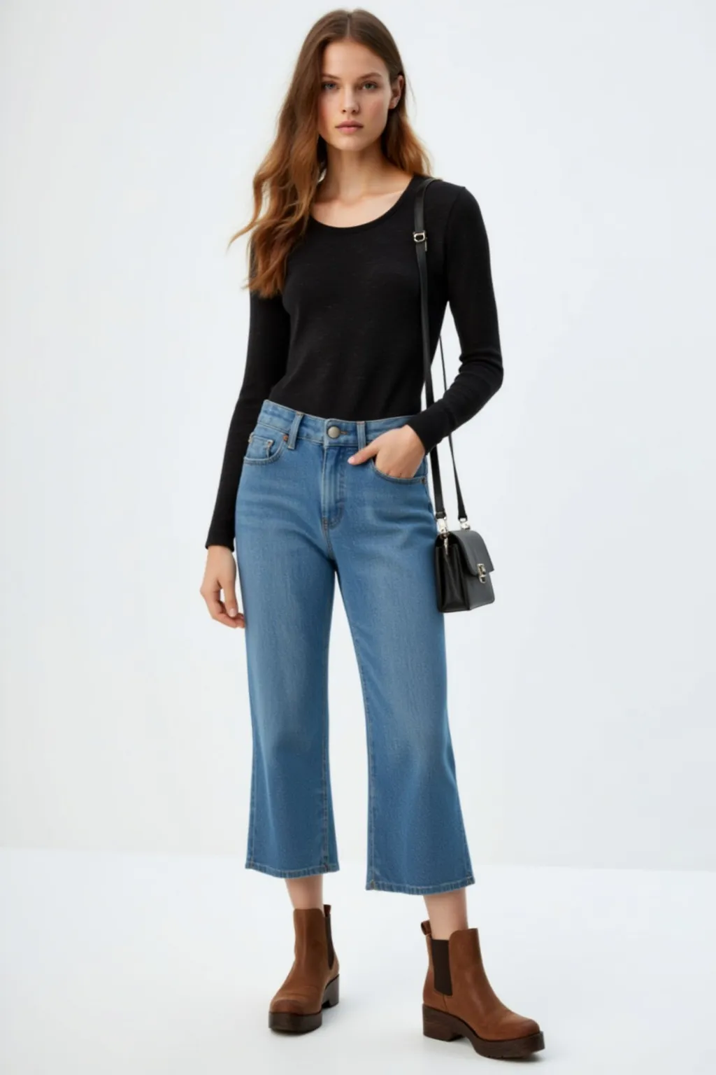 Black Basic Turtleneck
