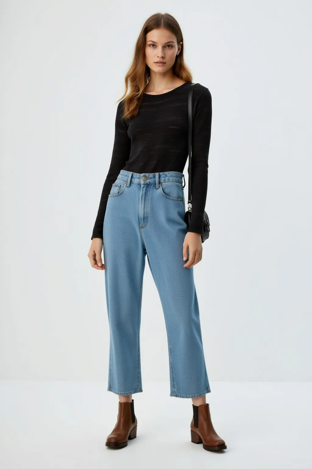 Black Basic Turtleneck