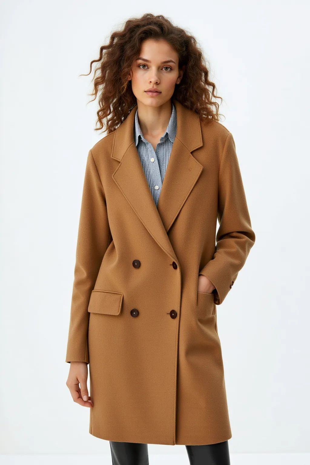 Cappuccino Brown Long Coat