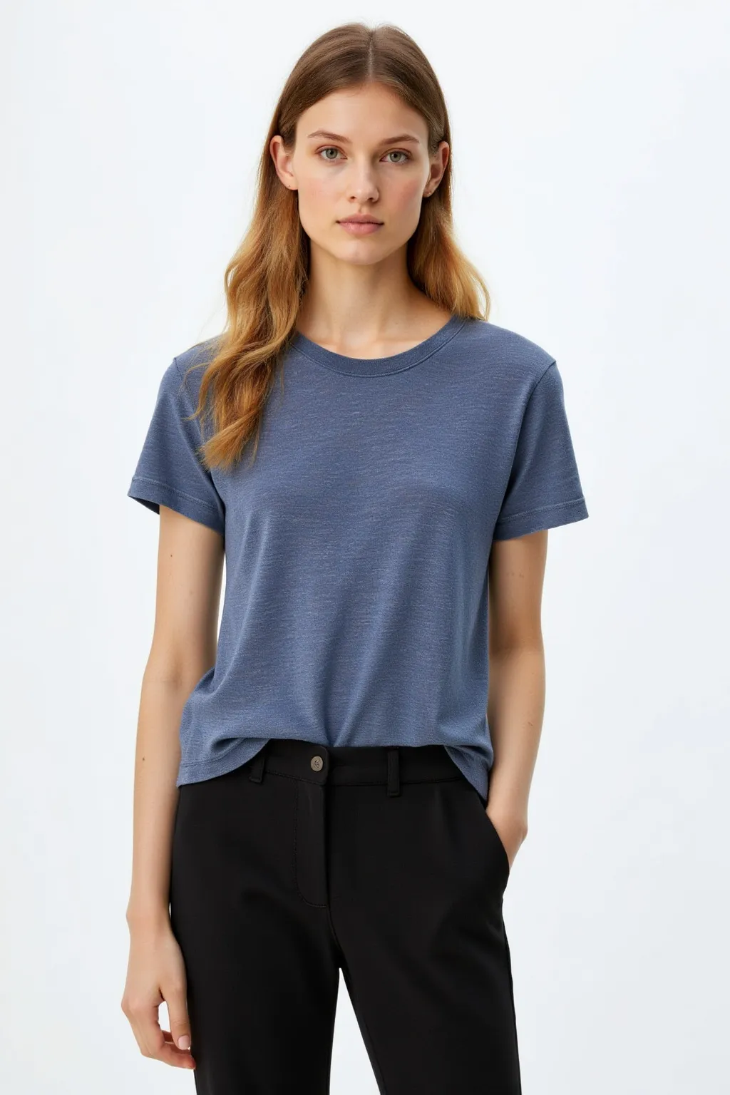 Basic Dark Blue T-Shirt