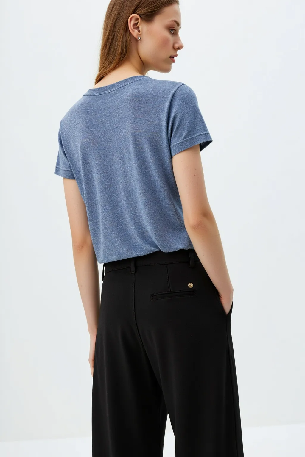 Basic Dark Blue T-Shirt